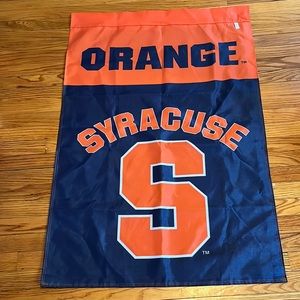 Syracuse flag and foam finger